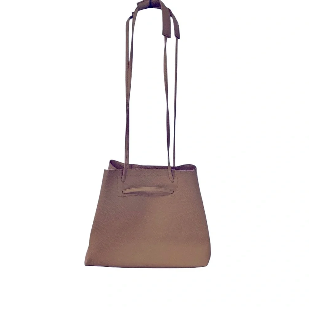 8 Other Reasons Vegan Leather Slouchy Bucket Bag New with Duster Bag